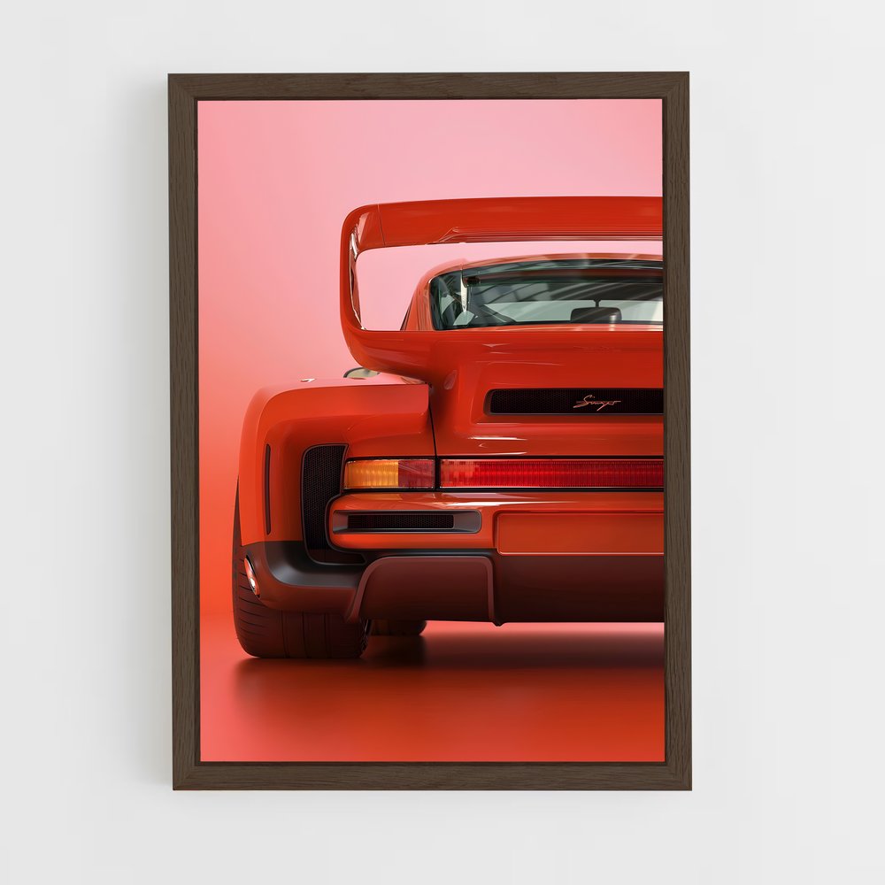 Poster Vitesse Électronique – affiche Voitures Singer (vue 5)